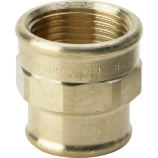 Viega - 266370 - Muffe 3240 in Rp3/4 x Rp3/8 Rotguss