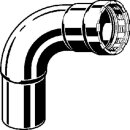 Viega - 694630 - Bogen 90 Grad mit SC Megapress 4216.1 in 1/2 Zoll Stahl Zn-Ni besch.