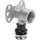 Viega - 724306 - Wandscheibe mit SC Raxinox 4425.5 in 20mm x Rp1/2 Stahl nichtrostend