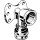 Viega - 724306 - Wandscheibe mit SC Raxinox 4425.5 in 20mm x Rp1/2 Stahl nichtrostend