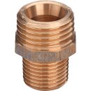 Viega - 446772 - Gewindestutzen 3246 in G1 x R1 Rotguss