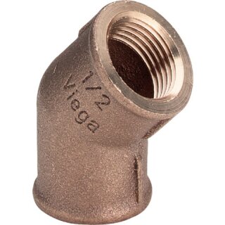 Viega - 320645 - Bogen 45 Grad 3120 in Rp3/4 Rotguss