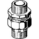 Viega - 320195 - Rohrverschraubung 3334 flachdichtend in R1/2 x R1/2 Rotguss
