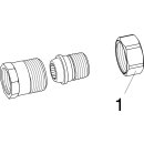 Viega - 447007 - Rohrverschraubung 3341 konischdichtend in R1/2 x Rp1/2 Rg