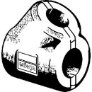 Viega - 688141 - Dämmschale Easytop 2210.35 in DN15 Kunststoff schwarz