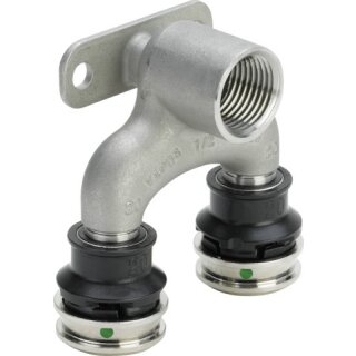 Viega - 723286 - Doppelwandscheibe mit SC Raxinox 4425.7 in 20mmxRp1/2x20mm nichtrostend