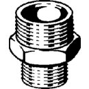 Viega - 320119 - Reduziernippel 3245 mit Mehrkant in R1 1/4 x R3/4 Rotguss