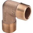 Viega - 317997 - Winkel 90 Grad 3091 in R1 x R1 Rotguss