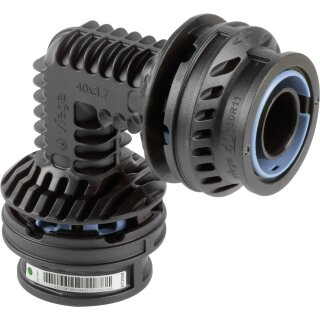 Viega - 821999 - Bogen 90 Grad mit SC Geopress K 9716TW in 32mm Kunststoff