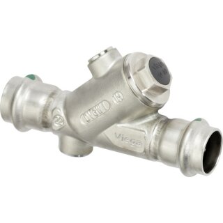 Viega - 758011 - Rückflussverhinderer SC Easytop Inox 2339.4 in 22mm Stahl nichtrostend