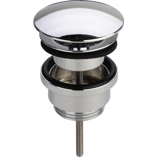 Viega - 492670 - Schaftventil 5438 in G1 1/4x63 Messing verchromt, nicht verschließbar