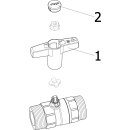 Viega - 746957 - Kugelhahn Easytop 2275.1 in G1 Siliziumbronze