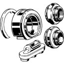 Viega - 312213 - Umrüstset 6161.99 aus Messing matt-vernickelt