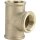 Viega - 650766 - T-Stück 3130 in Rp1 1/2 x Rp3/4 x Rp1 1/2 Rotguss