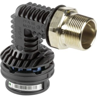 Viega - 822309 - Bogen 90 Grad SC Geopress K 9714TW in 40mm x R1 1/2 Kunststoff