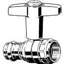 Viega - 746780 - Kugelhahn mit SC Easytop 2275.4 in Rp1x28mm Siliziumbronze
