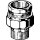 Viega - 271336 - Rohrverschraubung 3331 flachdichtend in R1 1/2 x Rp1 1/2 Rg