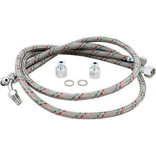 Wolf - 2414231 - Schlauchleitung G1/4-3/8 Satz a 2 Stück, für Premiobrenner