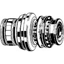 Viega - 823078 - Anschlussstück mit SC Geopress K 9793TW in 25mm Kunststoff