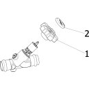 Viega - 677114 - Zirkulationsregulierventil Easytop 2282 in 28mm Rotguss