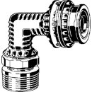 Viega - 710996 - Bogen 90 Grad SC Geopress K 9714 in 50mm x R1 Kunststoff