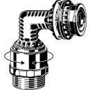 Viega - 822811 - Anschlussbogen SC Geopress K 9720.1TW in 40 x R1 1/2 Kunststoff