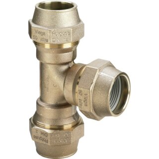 Viega - 276133 - T-Stück Maxiplex 9051 in 32mm Rotguss