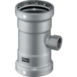 Viega - 752101 - T-Stück mit SC Megapress 4217.2XL in 21/2ZollxRp3/4x21/2ZollSt.Zn-Nibesch.