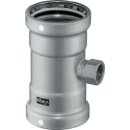 Viega - 752101 - T-Stück mit SC Megapress 4217.2XL in 21/2ZollxRp3/4x21/2ZollSt.Zn-Nibesch.