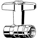 Viega - 746865 - Kugelhahn Easytop 2275.2 in Rp11/2 Siliziumbronze