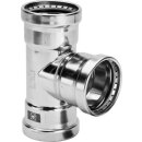Viega - 716561 - T-Stück mit SC Prestabo 1118XLLF in LABS-frei in 88,9mm