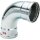 Viega - 597580 - Bogen 90 Grad mit SC Prestabo 1116XL in 88,9mm Stahl verzinkt
