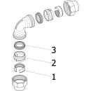 Viega - 275754 - Winkelkupplung Maxiplex 9027 in 63mm Rotguss