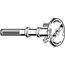 Viega - 137977 - Stange 6161.29-608 aus Kunststoff grau