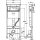 Viega - 792879 - WC Element Prevista Dry 8590 in 1120x500mm