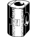 Viega - 596842 - Dämmschale Easytop 2210.40 in DN15-DN25 Kunststoff schwarz