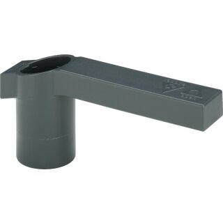 Viega - 590253 - Hebel Easytop 2270.21 in 35mm Kunststoff schwarz