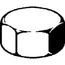 Viega - 120092 - Kappe 1761 mit Mehrkant in G1 Messing verchromt