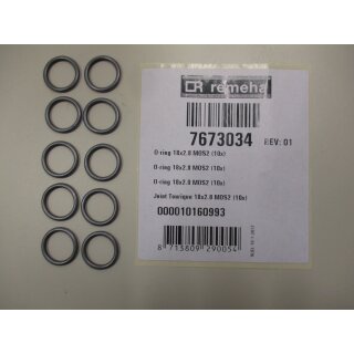 Remeha - 7673034 - O-Ring 18x2.8 (10x)
