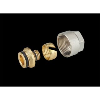 Fränkische Rohrwerke - 72820715 - Verschraubung ff-therm vern. 20x2-G3/4 Eurokonus
