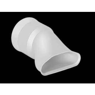 Fränkische Rohrwerke - 78313223 - Adapter profi-air 132x52 Rohr NW 75 tunnel/classic