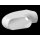 Fränkische Rohrwerke - 78316441 - Bogen 90 Grad profi-air Ovalkanal 163x68 mm horizontal