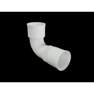 Fränkische Rohrwerke - 78375341 - Bogen plus 90 Grad profi-air classic NW 75