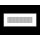 Fränkische Rohrwerke - 78300662 - Designgitter starline LINE 350x130 mm weiß