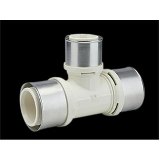 Fränkische Rohrwerke - 88450380 - T-Stück red. alpex L PPSU 50-40-50