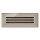 Fränkische Rohrwerke - 78300672 - Designgitter starline HORIZON 350x130 mm Glas Light Brown