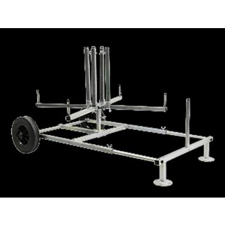 Fränkische Rohrwerke - 79200900 - Verlegehaspel alpex fahrbar für Ringe bis 600 m