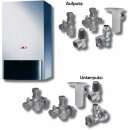 Wolf - 8616111W10 - Paket Heizwerttherme CGU-2-10 Erdgas...