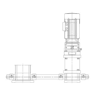Grundfos - 400132 - Rohr, Verbindungs- CRN5-SF - Mechanisches Zubehör