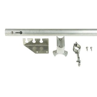 Dubbulon Fenstergitter Clips 24 Stück - Nylon Halterungen Für Fliegengitter | Wetterbeständig & Einfach Zu Montieren